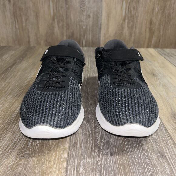 Nike Revolution 4 AA1729-001 Black White Youth US Size 7 Running Sneaker Shoes - Picture 3 of 11